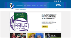 Desktop Screenshot of connachtgaa.ie